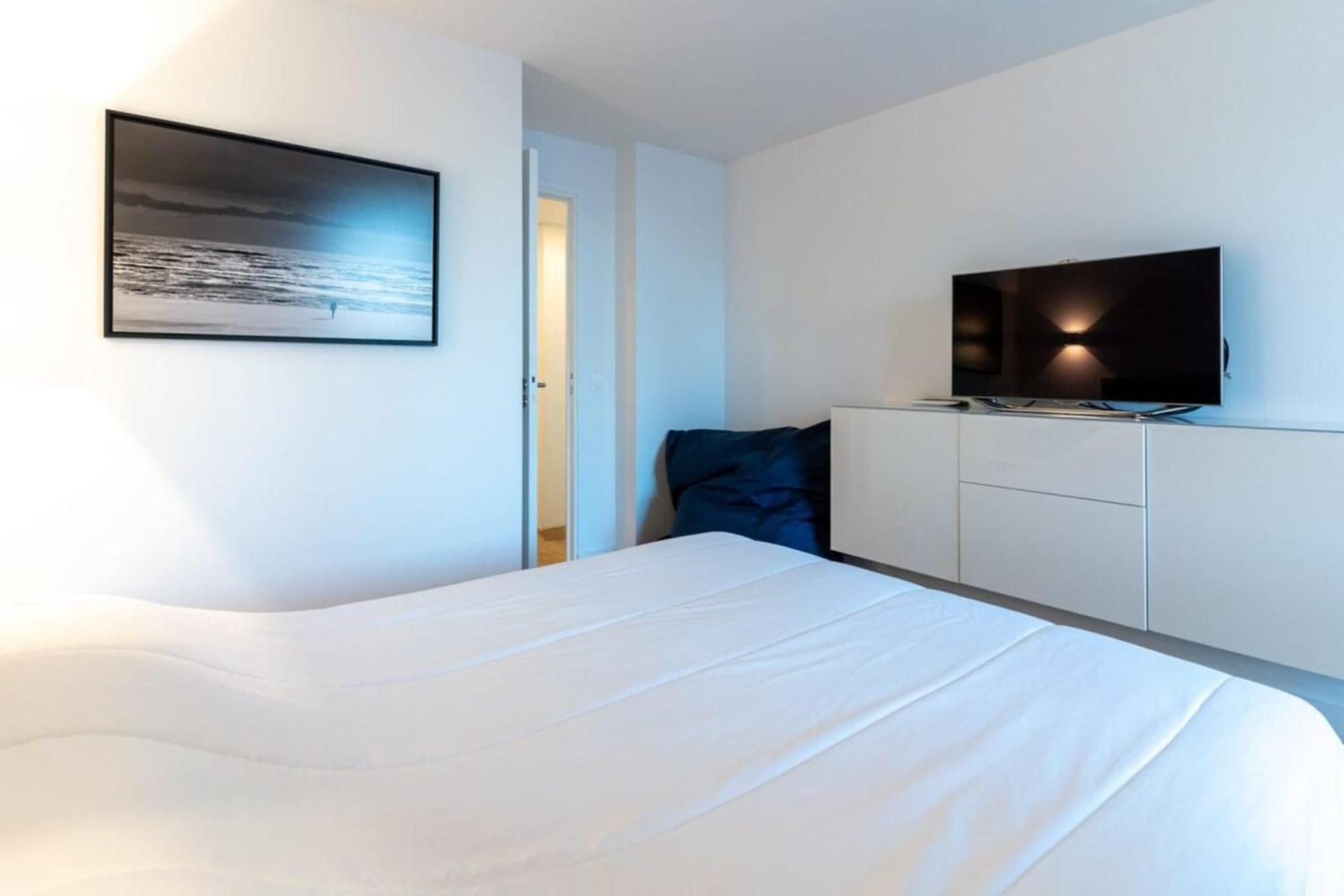 Beautiful Flat With Swimming Pool Tennis Court And Parking 148 Le Touquet Exteriör bild